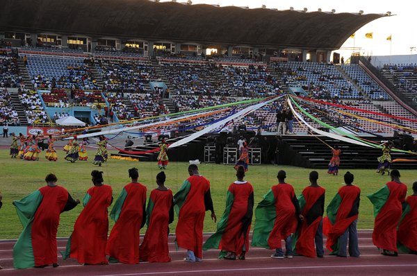 Ian Allen/Photographer
Champs 100 Opening ceremony at the National Stadium.
