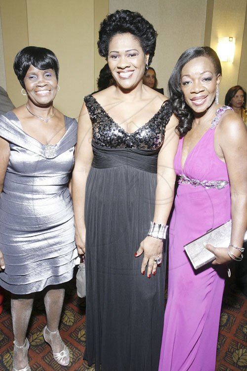 Contributed

Moureen Bovel (left) came out to have a good time with her gal pals Lois Campbell (centre) and Carol Brooks.