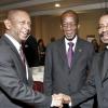 Contributed

Gary Williams (left) welcoming Hon Burchell Whiteman (centre) and Rev Calvin McIntyre to the Children Of Jamaica Outreach Gala.