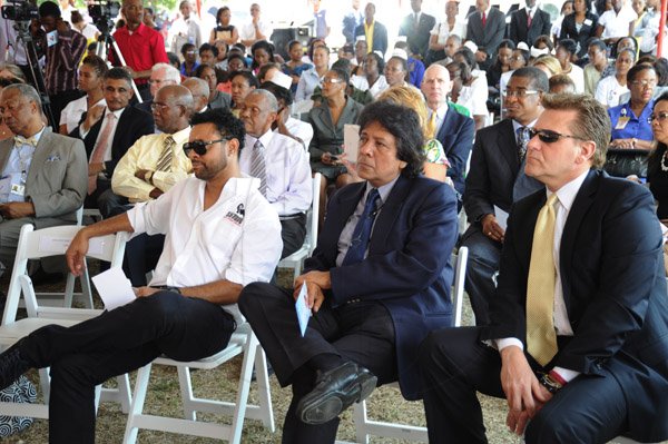 Norman Grindley/Chief Photographer
Groundbreaking for the Cardiac wing of the Bustamante hospital for children February 27, 2013.
