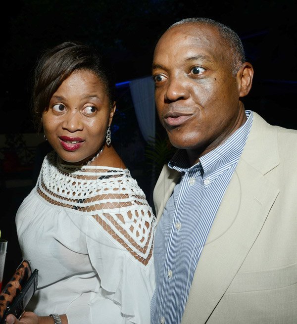 Rudolph Brown/Photographer
The hosts for the evening, Heston Hutton and his lovely wife Tashia Hutton


JCCUL cocktail reception in honour of the existing stakeholders in the Jamaica Credit Union E-Payment Services (JCUES) its new mobile payment system at 9 Rosemarie Drive in St. Andrew on Friday, August 16, 2013