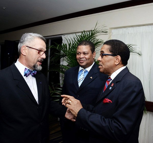 Winston Sill/ Freelance Photographer
Consular Corp Jamaica host Dipolamtic Week Reception, held at the Jamaica Pegasus Hotel, New Kingston on Tuesday night February 4, 2014.