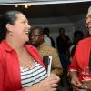 Rudolph Brown/Photographer
Business Desk
Winsome Wilkins Chairman of the Usain Bolt Foundation chat with JN Foundation’s General Manager, Saffrey Brown at the Wealth Magazine corporate mingle at the Spanish Court Hotel in New Kingston on Friday,January 31, 2014