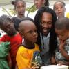 Rudolph Brown/Photographer
Damion Crawford, Minister without Portfolio in the Ministry of Tourism and Entertainment read to the Children at the Family Fun Day at the Do Good Jamaica, Kingston Book Festival at Emancipation Park on Saturday March 17-2012