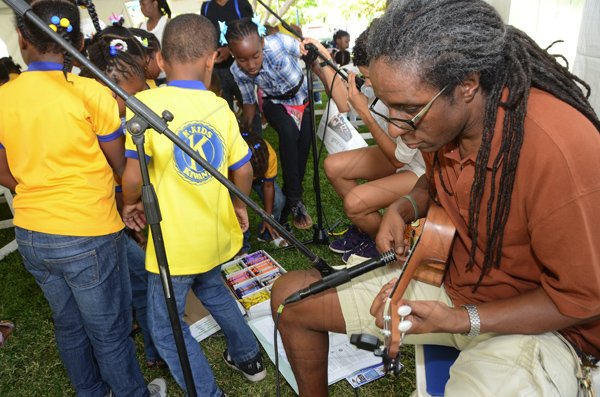 Rudolph Brown/Photographer
Family Fun Day at the Do Good Jamaica, Kingston Book Festival at Emancipation Park on Saturday March 17-2012