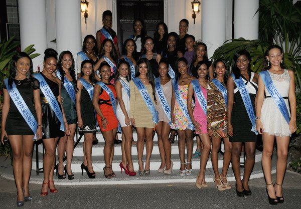 Winston Sill/Freelance Photographer
India High Commissioner Pratap Singh host Reception for India and West Indies Cricket Teams, held at India House, East Kings House Road on Thursday night June 27, 2013. Here are the Finals in this year Miss Jamaica World.