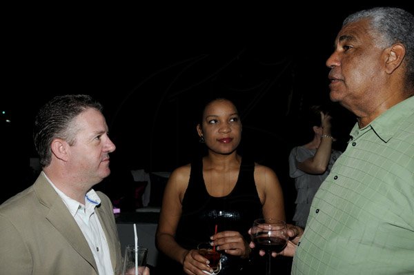 Winston Sill / Freelance Photographer
Digicel Jamaica host reception for House of Lords  and Commons Cricket Team, held at the East Lanws, Devon House, Hope Road on Saturday night February 16, 2013.