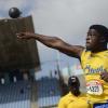 Shorn Hector/Photographer Terrence Taylor of St Elizabeth Technical competing in the boys class one shot put on day four of the ISSA/GraceKennedy Boys and Girls’ Athletics Championships held at the The National Stadium in Kingston on Friday March 29, 2019