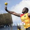 Shorn Hector/Photographer Nathan reid of Cornwall College competing in the boys class one shot put on day four of the ISSA/GraceKennedy Boys and Girls’ Athletics Championships held at the The National Stadium in Kingston on Friday March 29, 2019