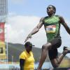 Shorn Hector/Photographer Javar Thomas of Calabar competing in the boys class three long jump on day four of the ISSA/GraceKennedy Boys and Girls’ Athletics Championships held at the The National Stadium in Kingston on Friday March 29, 2019
