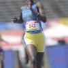 Shorn Hector/Photographer Oneika Mcanuff of Hydel wins hat two of the girls class three 400 meter dash on day four of the ISSA/GraceKennedy Boys and Girls’ Athletics Championships held at the The National Stadium in Kingston on Friday March 29, 2019