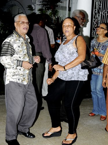 Winston Sill / Freelance Photographer
Eris Blake (left) and Doreen Frankson dancing up a storm.



Debbi Hamilton-Crooks celebrates her birthday with Family and Friends at a party, held at Argyle Road, St. Andrew on Friday night September 9, 2011.