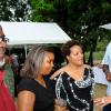 Winston Sill/Freelance Photographer
Debbie? Hamilton 50th Birthday Party, held at Ham Stables, Port Henderson Road, Portmore on Sunday September 8, 2013. Here are Patrick Bailey (left);  Minera Pagon (second left); Lisa Lewis (centre); Hamlin Pagon (second right); and Clare Miller (right).
