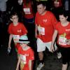 Winston Sill/Freelance Photographer
Digicel Foundation 5K Run/Walk for Special Needs, held on the Waterfront, Downtown Kingston on Saturday night  October 11, 2014. Here is Digicel CEO,  Barry O'Obrien (second right), and  his family, wife Ruth (right); son Luke (left); and daughter Christine (front).