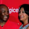 Winston Sill / Freelance Photographer
Digicel launch 4G Service. held at Victoria Pier, Ocean Boulevard on Monday night June 25,. 2012. Here are Aubyn and Tamara Hill.