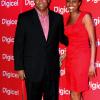Winston Sill / Freelance Photographer
Digicel launch 4G Service. held at Victoria Pier, Ocean Boulevard on Monday night June 25,. 2012. Here are Nari William Singh (left); and Trisha K. Thompson (right).