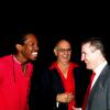 Winston Sill / Freelance Photographer
Digicel launch 4G Service. held at Victoria Pier, Ocean Boulevard on Monday night June 25,. 2012. Here are Minister Damion Crawford (left); Sameer Younis (centre); and Mark Linehan (right).