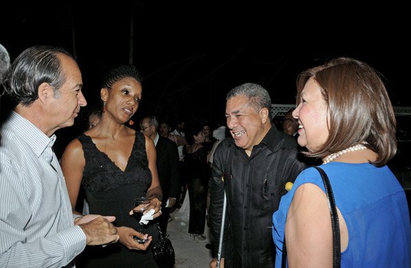 Winston Sill/Freelance Photographer
Diplomatic Corps host Farewell Reception for outgoing Cuban Ambassador Yuri Gala Lopez, held at Brenmar Way, St. Andrew on Thursday night August 29, 2013.