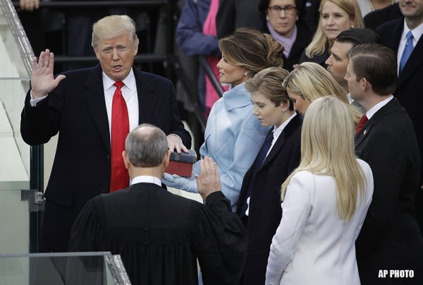 APTOPIX Trump Inauguration