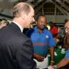 Rudolph Brown/Photographer
His Royal Highness Prince Edward, The Earl of Wessex the Duke of Edinburgh in greets Peter Chin at the Duke of Edinburgh Golf Tournament at Caymanas Golf Club on Sunday, March 2, 2014