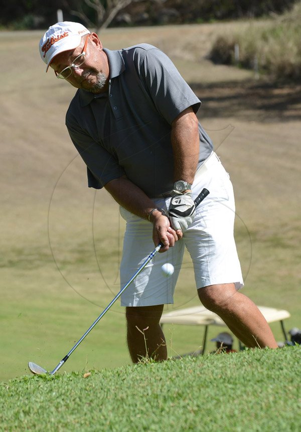 Rudolph Brown/Photographer
Dave Lyn play at the Duke of Edinburgh Golf Tournament at Caymanas Golf Club on Sunday, March 2, 2014