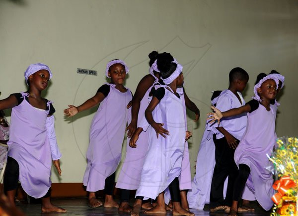 Winston Sill / Freelance Photographer
Dunrobin Primary School annual School Leaving Ceremony, held at Karram-Speid Auditorium, Merl Grove High, Constant Spring Road on Thursday July 5, 2012. Here are Dunrobin Primary Dancers.