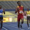 Shorn Hector/Photographer Jeremy Farr of Wolmer's Boys wins heat four of the boys 400 meters dash on day two of the ISSA/GraceKennedy Boys and Girls’ Athletics Championships held at the The National Stadium in Kingston on Wednesday March 27, 2019
