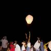 Shorn Hector/Photographer   Patrons releasing their lanterns at the Earth Hour concert held at Ranny William Entertainment Centre on March 25, 2018