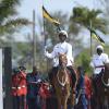 Shorn Hector/Photographer Mounted Troops arrive at the National Heroes Park ahead of the funeral procession for the burial ceremony of the late Edward Seaga, former Prime Minister of Jamaica, on Sunday June 23, 2019