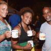 Shorn Hector/Photographer  Patrons kept warm all night by Jamaican Chocolate tea at the Seville Emancipation Jubilee 2018
