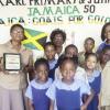 Contributed 
Gleaner presentation to White Marl Primary
