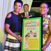 Patrick Planter/ Photographer
 Barbara Ellington- Public Affairs Officer from the Gleaner Company Presenting a Gift at the 
Farewell for ambassador Audrey Marks on Friday September 09, 2016 at the Vale Royal at 7:00pm
