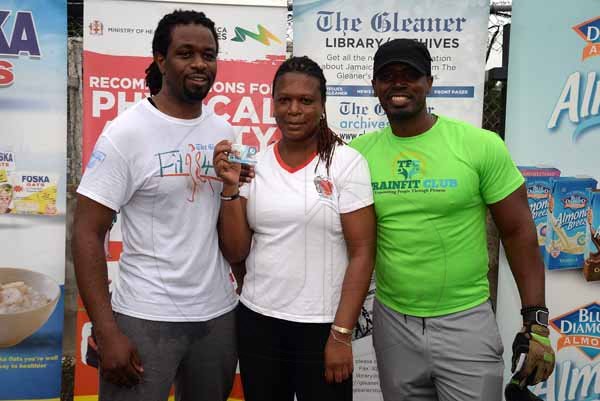 Lionel Rookwood/PhotographerThe Gleaner's Fit 4 Life event with the Trainfit Club's Outdoor Madness, Boxing Fitness with Sakima Mullings and Self Defense with Master Arthur Barrows on Saturday, November 11, at In Motion Gym, Shortwood Teachers' College, St Andrew.