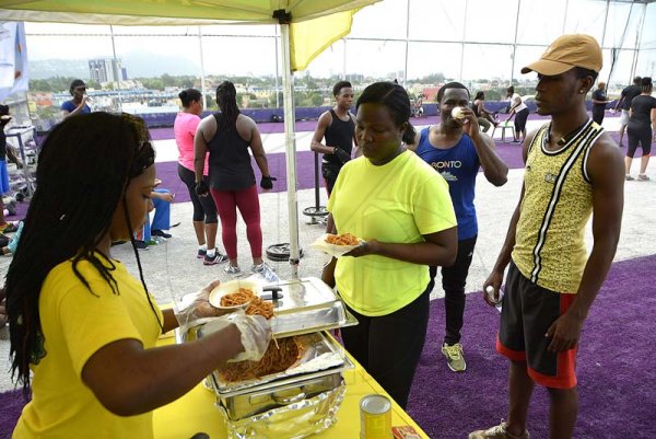 Lionel Rookwood/Photographer<\n>The Gleaner's Fit 4 Life Season 2 Tuff Enuff eighth event with Juliet Cuthbert-Flynn at Life Fit Training Centre, 15 3/4 Red Hills Road, St Andrew on Saturday, August 11, 2018.