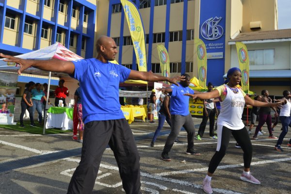 Scenes from Fit 4 Life season 3 kick off held at the Gleaner on Saturday, September 21,2019.