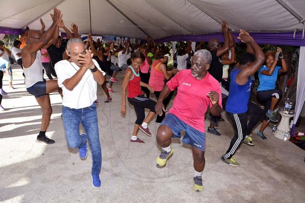 Lionel Rookwood/PhotographerThe Gleaner's Fit 4 Life ninth event with Body By Kurt at Oasis on the Oxford, 11 Oxford Road, New Kingston, on Saturday, August 18, 2018.