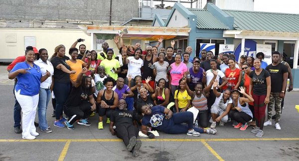 Lionel Rookwood/PhotographerThe Gleaner's Fit 4 Life sixth event with Body By Kurt at FLOW Flex Gym, FLOW head office, 2-6 Carlton Crescent, St Andrew on Saturday, July 28, 2018.
