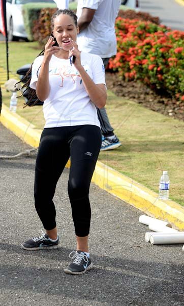 Lionel Rookwood/PhotographerThe Gleaner's Fit 4 Life boot camp with Sweet Energy Fitness Club at Jacaranda Homes in Inswood, St Catherine on Saturday, November 25, 2017