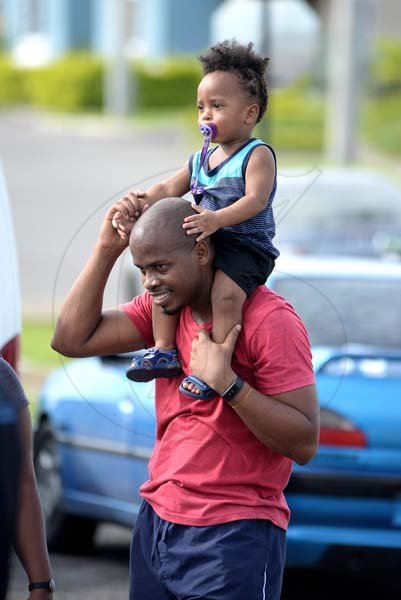 Lionel Rookwood/PhotographerThe Gleaner's Fit 4 Life boot camp with Sweet Energy Fitness Club at Jacaranda Homes in Inswood, St Catherine on Saturday, November 25, 2017