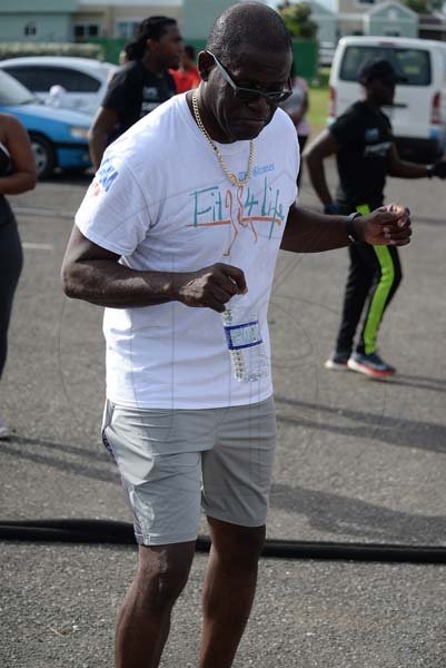 Lionel Rookwood/PhotographerThe Gleaner's Fit 4 Life boot camp with Sweet Energy Fitness Club at Jacaranda Homes in Inswood, St Catherine on Saturday, November 25, 2017