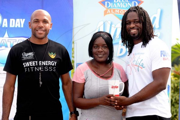 Lionel Rookwood/PhotographerThe Gleaner's Fit 4 Life boot camp with Sweet Energy Fitness Club at Jacaranda Homes in Inswood, St Catherine on Saturday, November 25, 2017