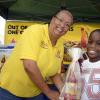 Gladstone Taylor / Photographer

Kevuen Hewitt (right) holds his balance to the end, winning the newspaper dance competition over Myrtle Markland.

Newspaper dance competition as seen at the shoppers fair food month promotion in Harbour View on saturday