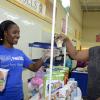 Gladstone Taylor / Photographer

Charmaine Roberts tries one of the cereal's from nestle representative Dorraine Thomas as seen at the Gleaner company food moth promotion held at shoppers fair super market on brunswick avenue, spanish town on saturday