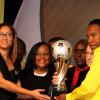 Winston Sill/Freelance Photographer
The Jamaica Football Federation (JFF) in association with the Premier League Clubs Association (PLCA) presents the Red Stripe League Awards Ceremony, held at Courtleigh Auditorium, St. Lucia Avenue, New Kingston on Thursday night May 16, 2013.
