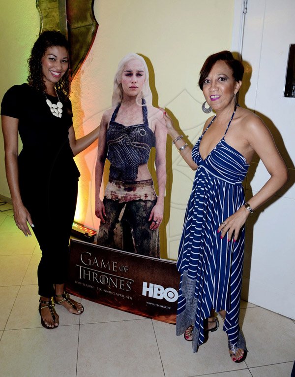 Winston Sill/Freelance Photographer
Flow Jamaica Reception for the Premiere Screening of Games of Thrones, held at the Courtleigh Auditorium, St. Lucia Avenue, New Kingston on Sunday night April 6, 2014.