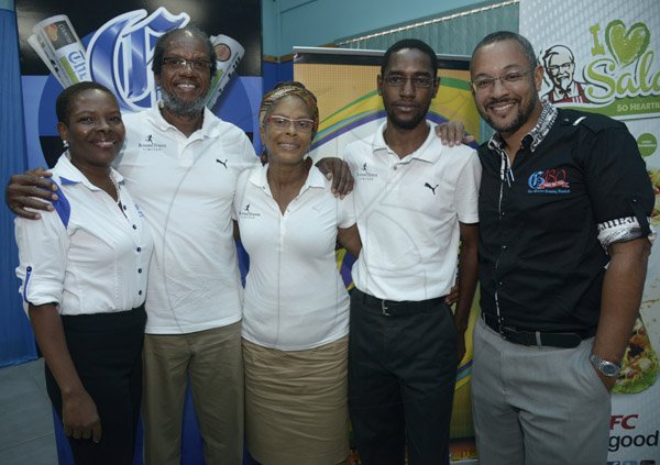 Gladstone Taylor / Photographer

The Gleaner Company Limited launch of " The Gleaner 180 5k run" held at the Gleaner Sports Club  yesterday morning.