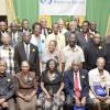 Rudolph Brown/Photographer
Managing Director of The Gleaner Christopher Barnes (back row, left) joins 26 of the company's pensioners at their annual pensioners' luncheon at the  Jamaica Pegasus Hotel in New Kingston yesterday. 

 on Tuesday,March 27-2012