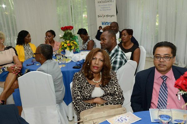 Rudolph Brown/Photographer
The Gleaner sales awards ceremony at the Terra Nova Hotel in Kingston on Monday, January 20, 2014