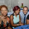 Rudolph Brown/Photographer
Christopher Barnes, (second left) Managing Director of the Gleaner pose with from left Sandra Brown Bennett, Janice Levy and Sophia Davis Johnson at The Gleaner sales awards ceremony at the Terra Nova Hotel in Kingston on Monday, January 20, 2014