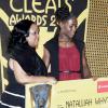 Winston Sill/Freelance Photographer
JAAA/Scotiabank Group presents the Golden Cleats Awards 2014 Ceremony, held at Terra Nova All-Suite Hotel, Waterloo Road on Friday night December 12, 2014. Here are Natalie Neita-Headley (left), Minister of Sports; and Natalliah Whyte (right).